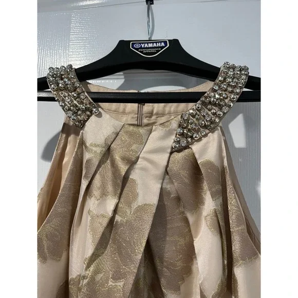 green emerald velvet dress Eliza J Women's Dresses Dress,Gold,0 at Amazon Women's Clothing store